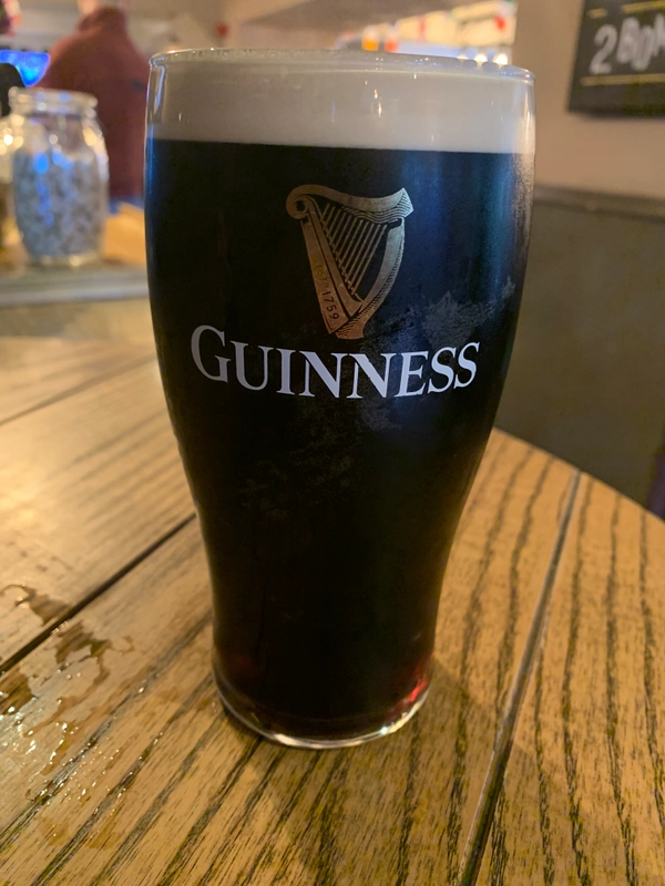Image of Guinness drink
