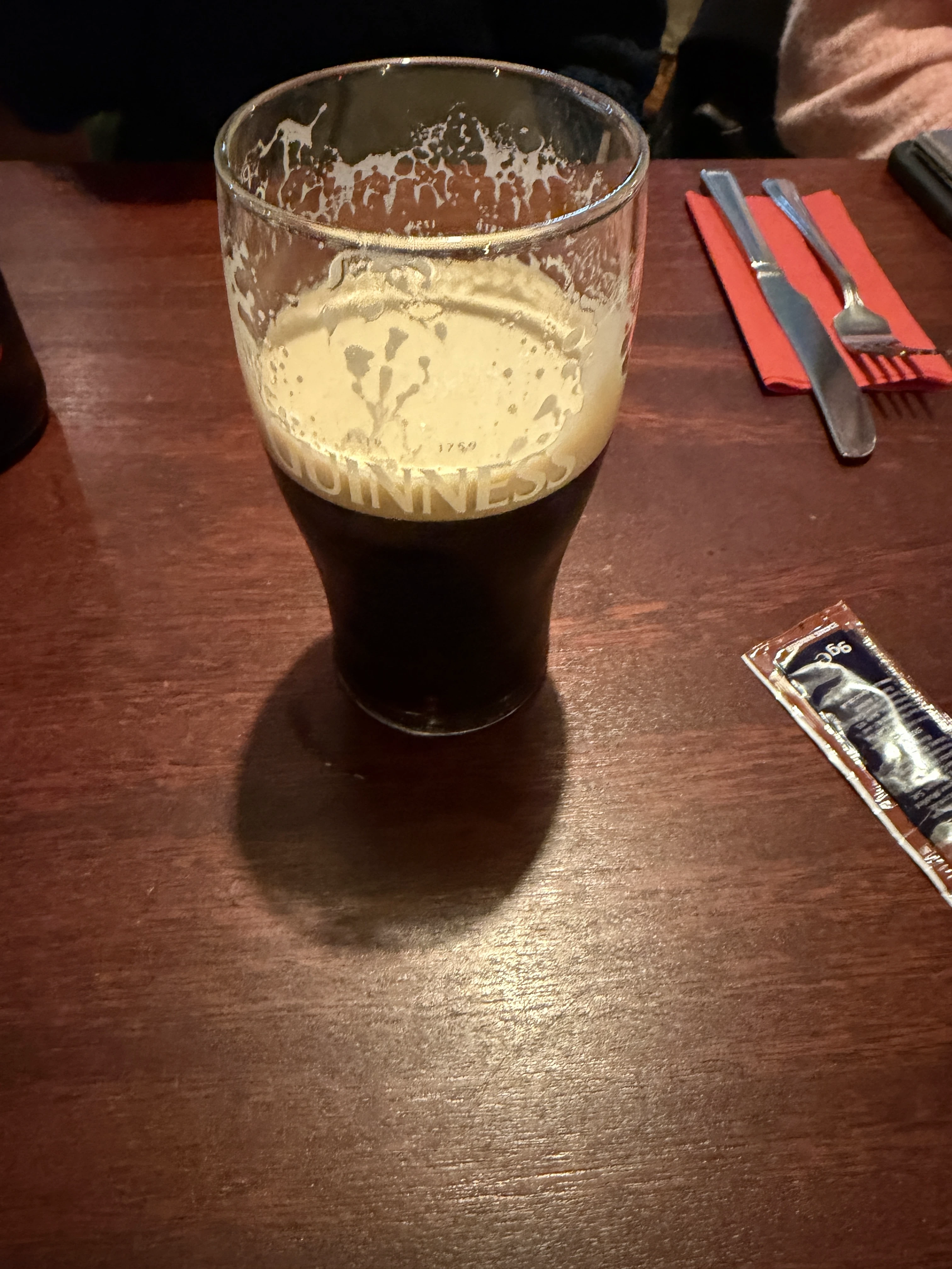 Image of Guinness drink