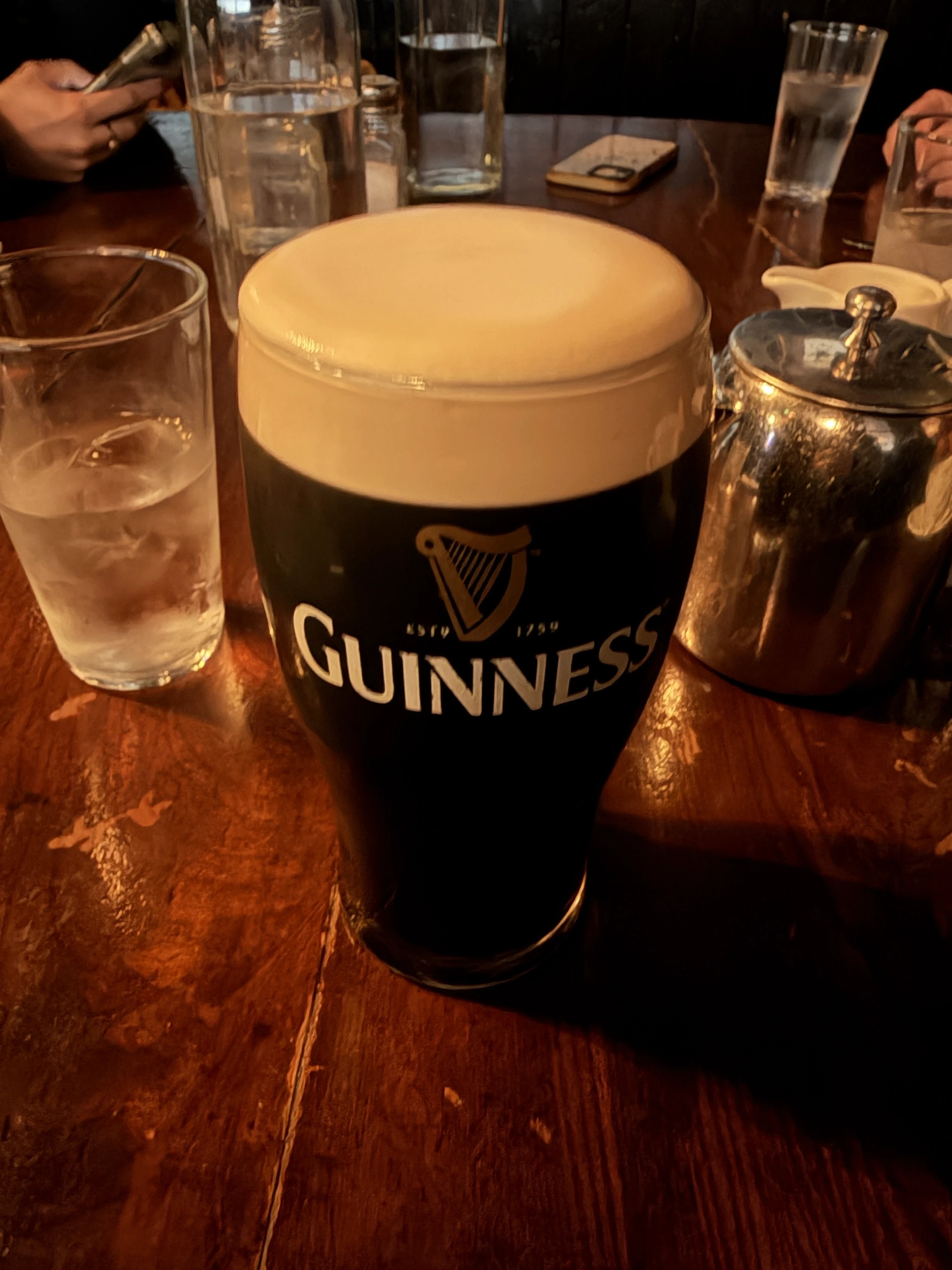 Image of Guinness drink