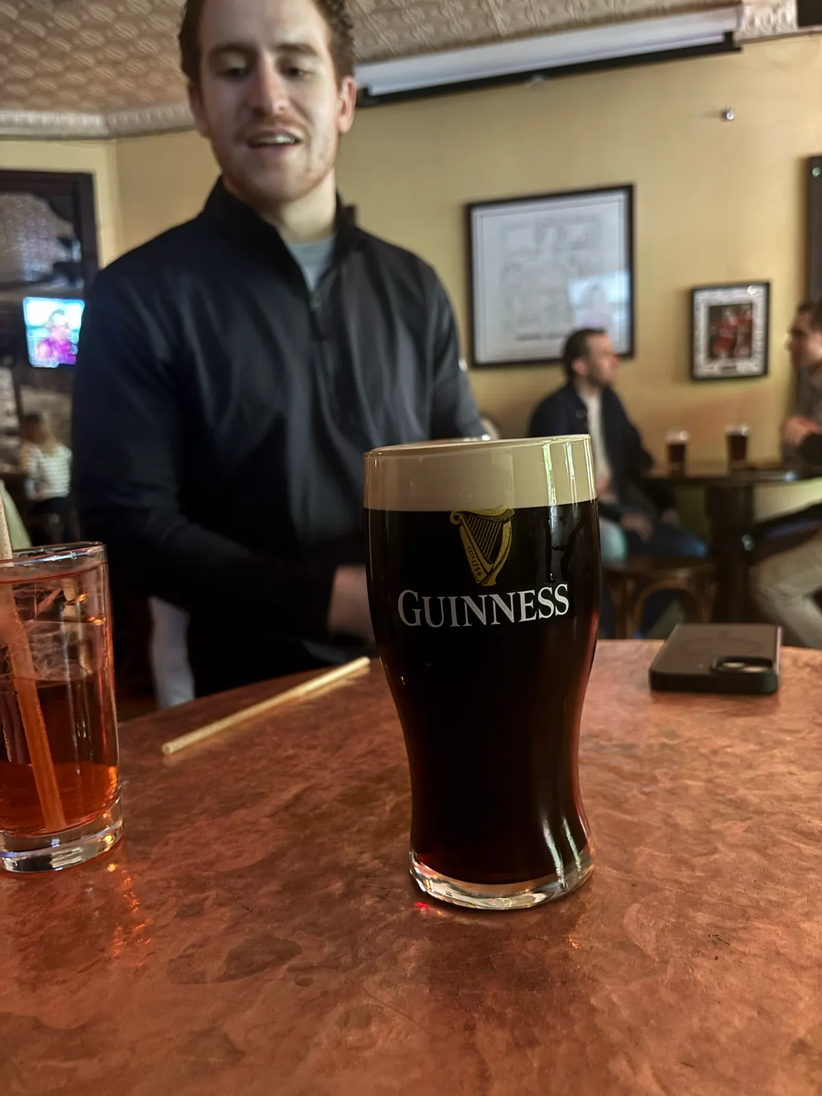 Image of Guinness drink