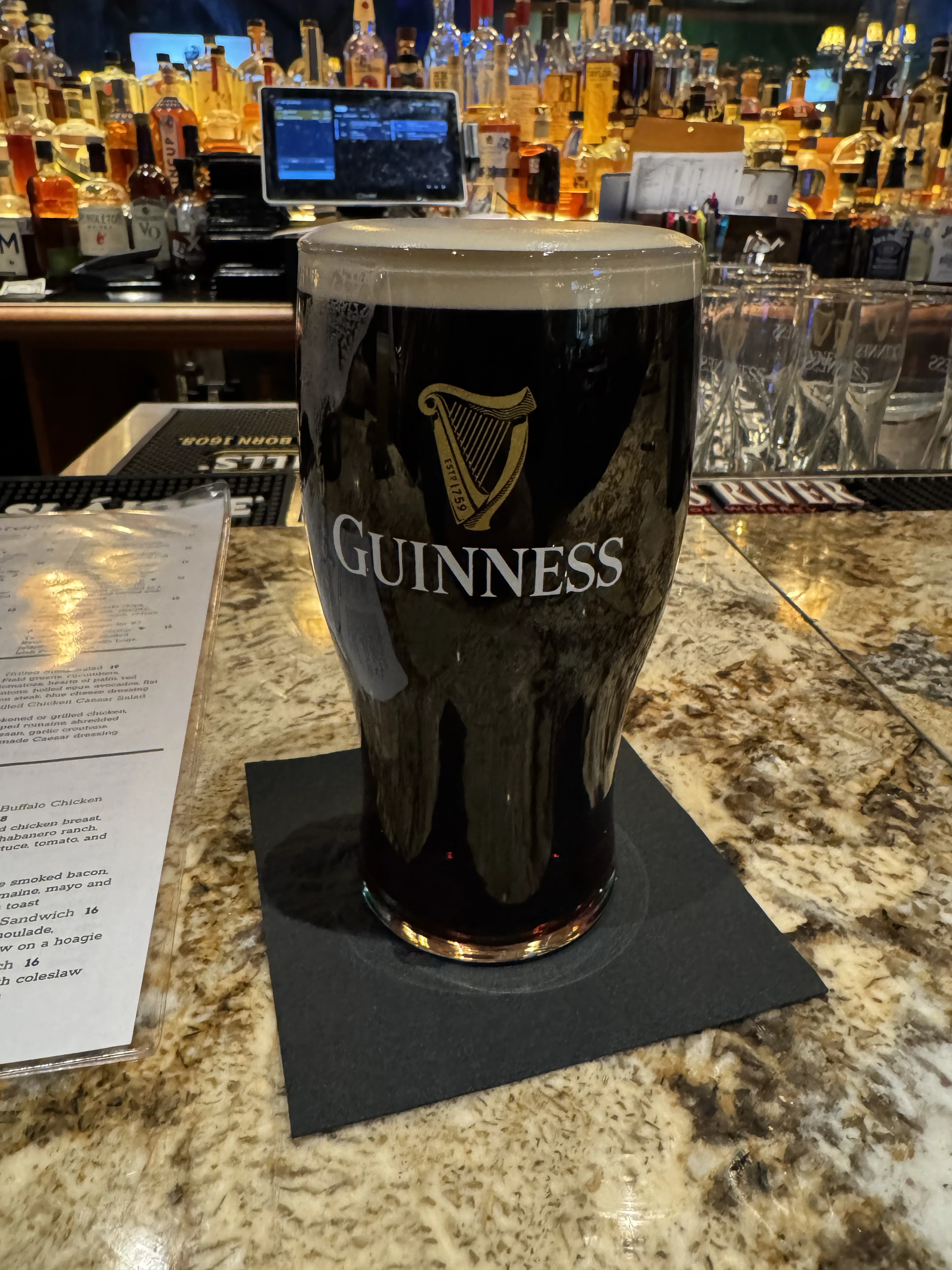 Image of Guinness drink