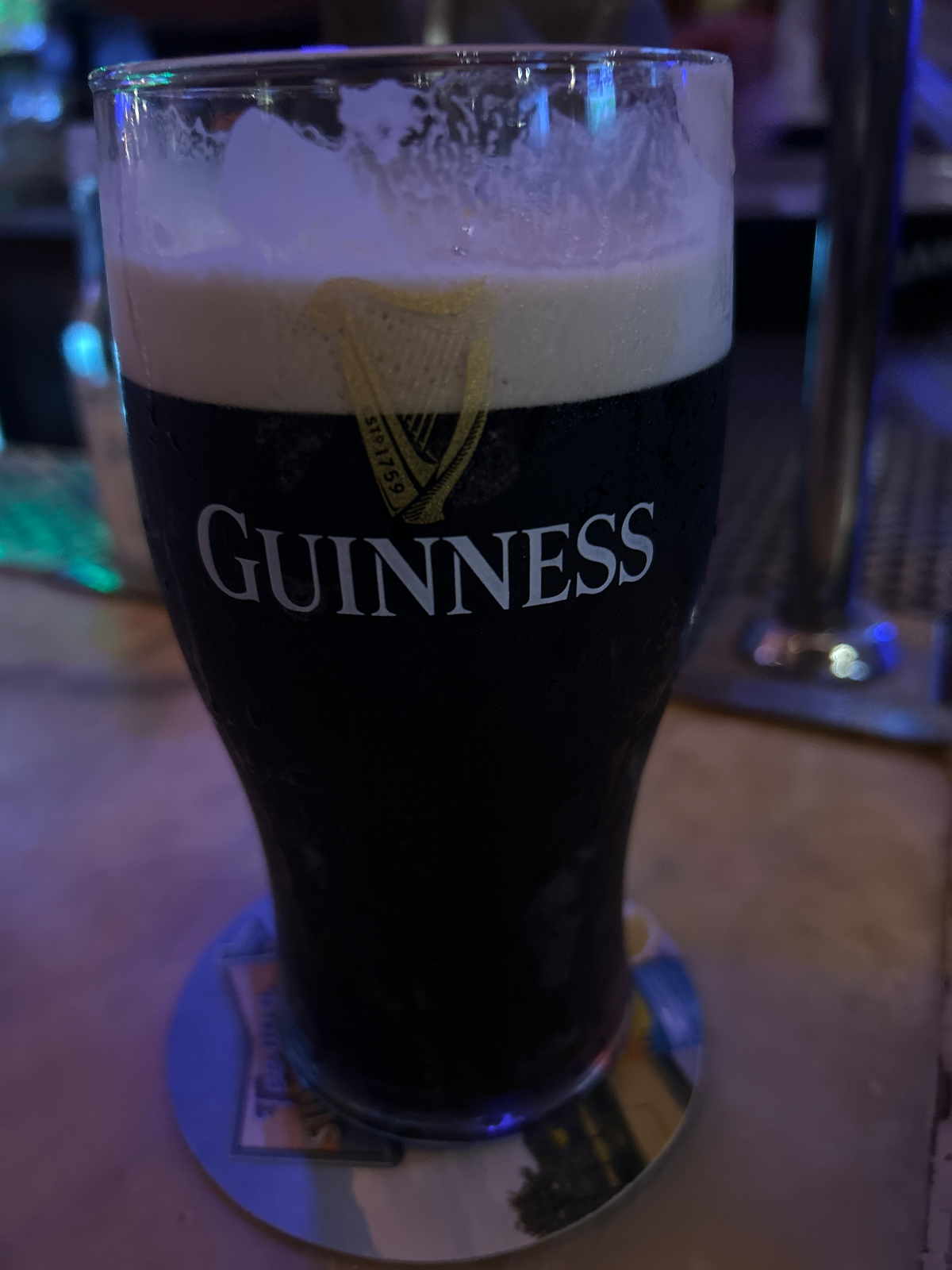 Image of Guinness drink