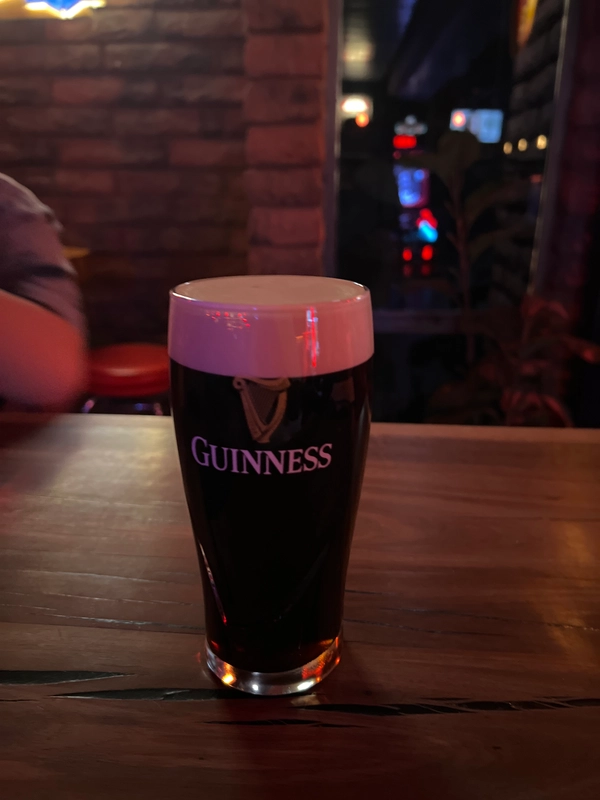 Image of Guinness drink