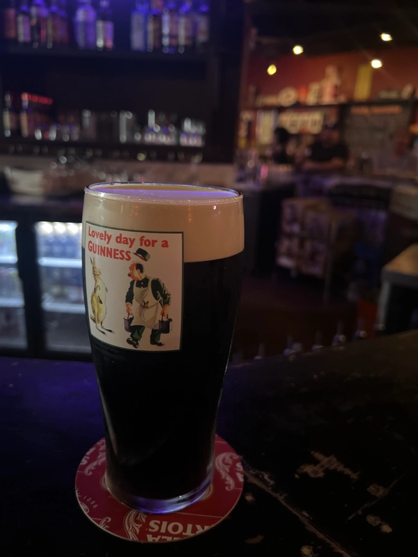 Image of Guinness drink
