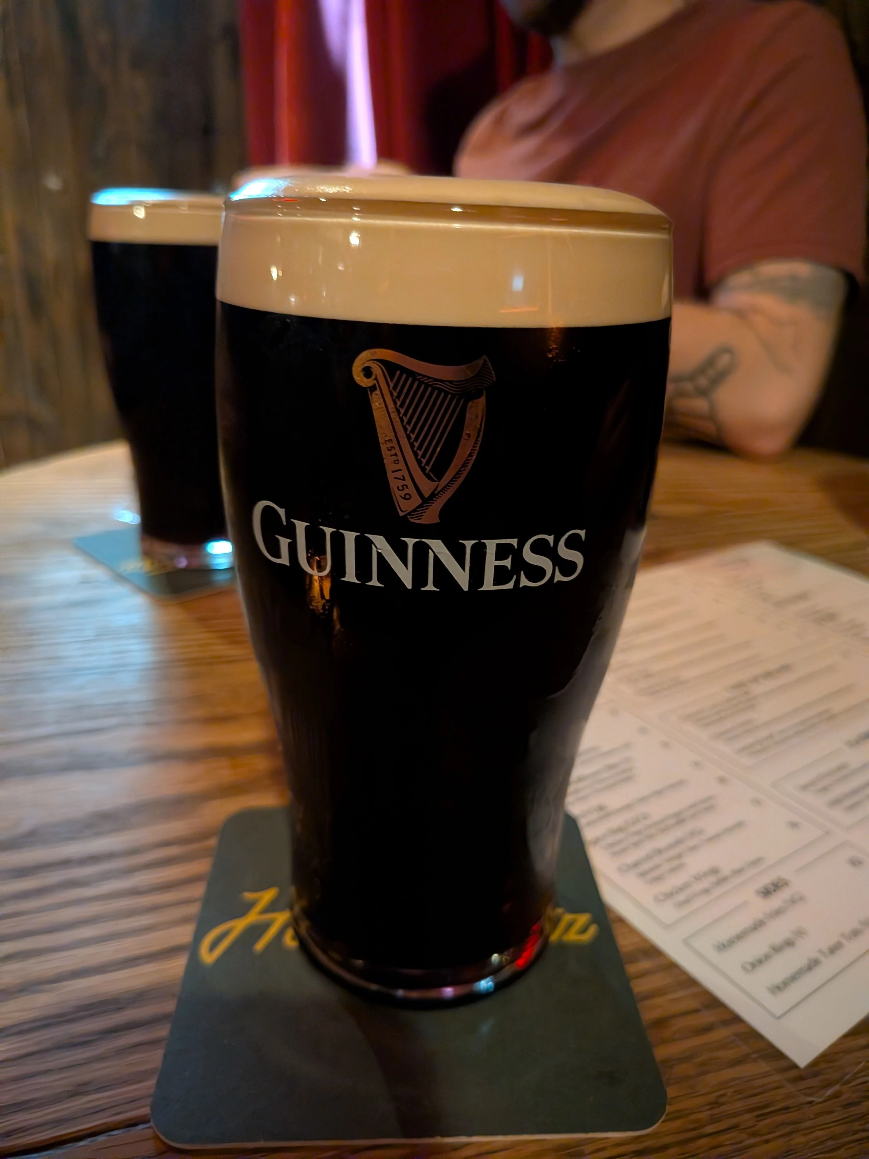 Image of Guinness drink
