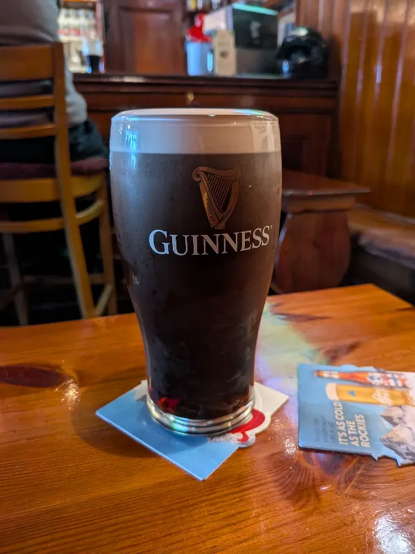 Image of Guinness drink
