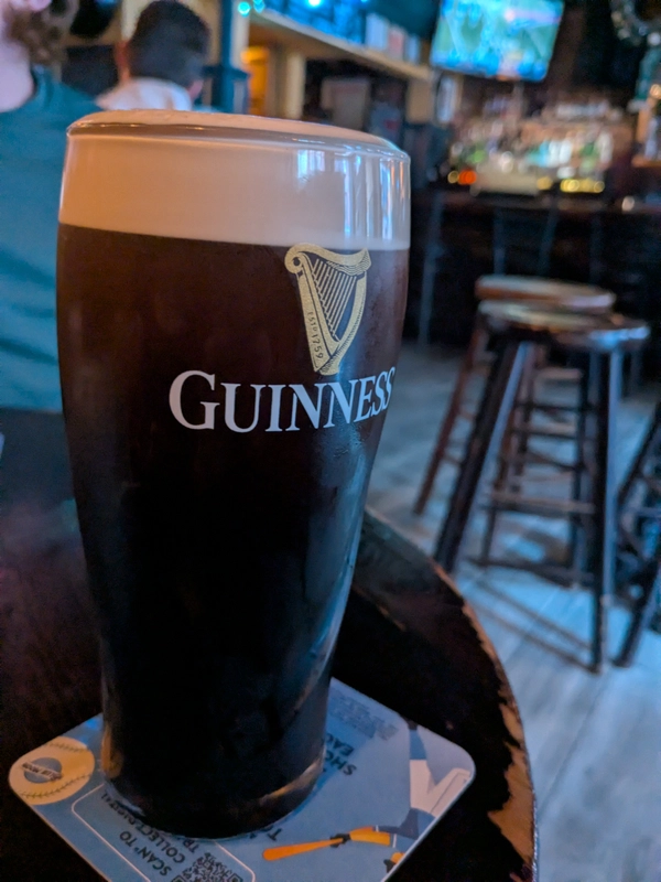 Image of Guinness drink
