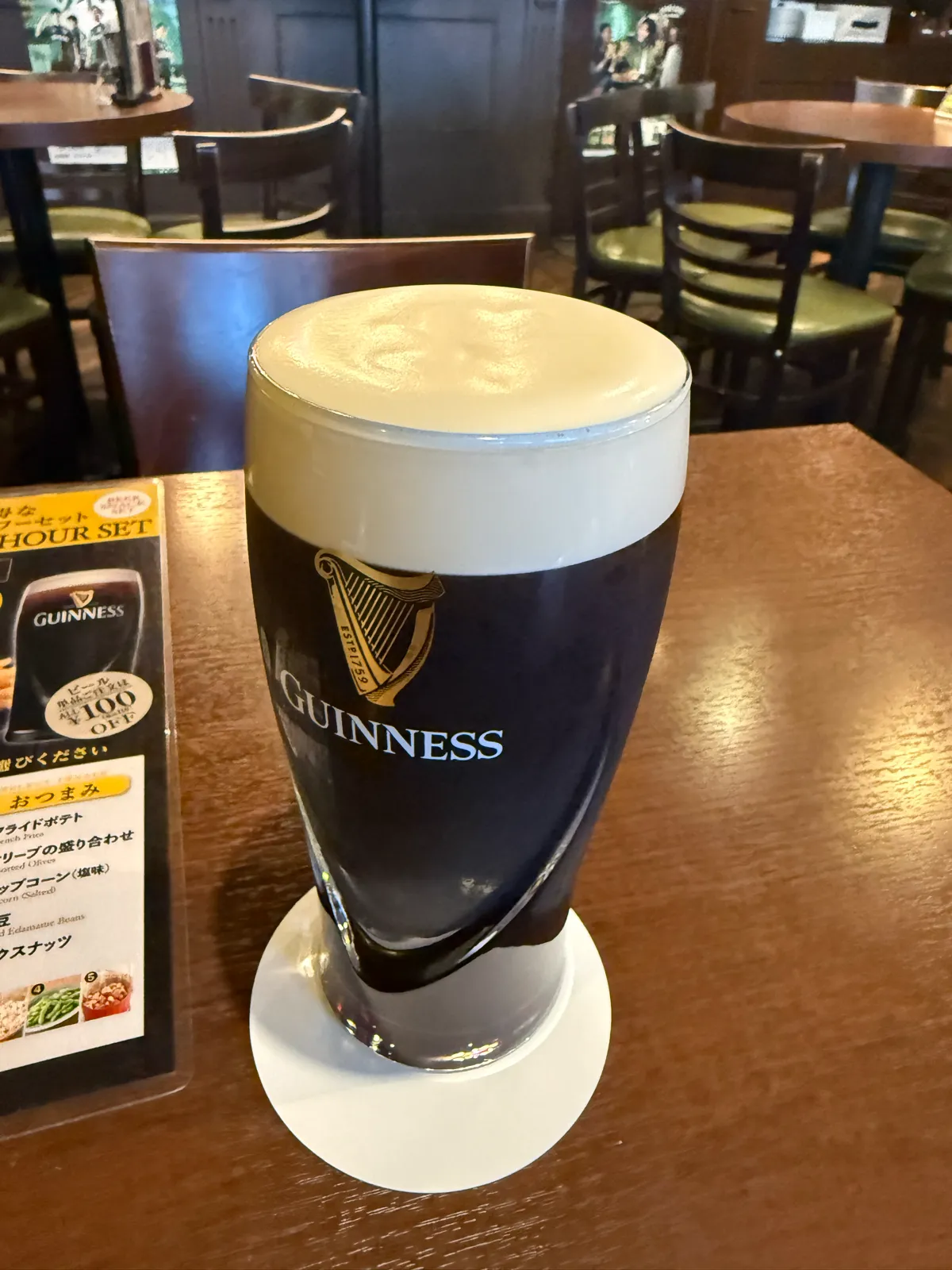 Image of Guinness drink