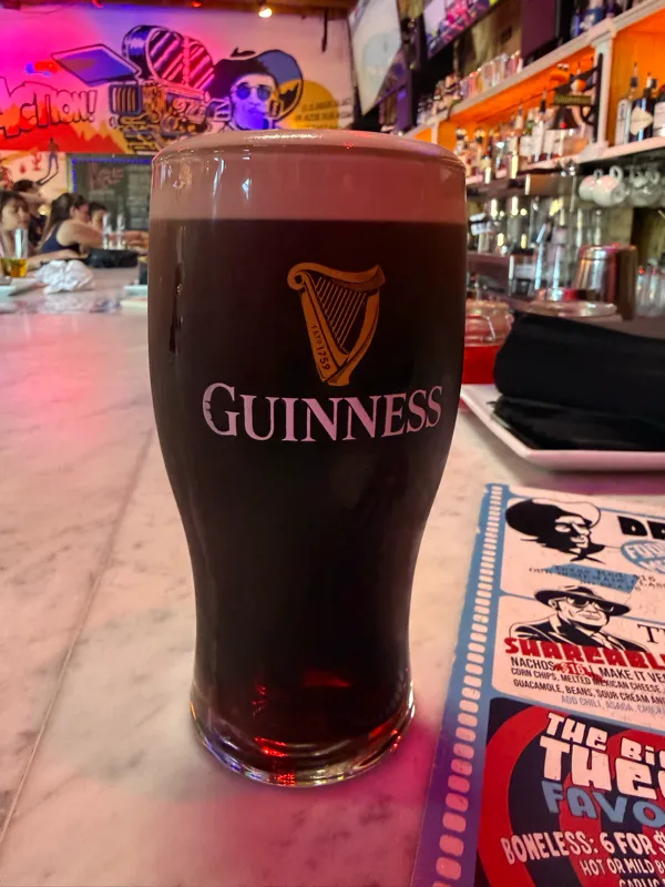 Image of Guinness drink