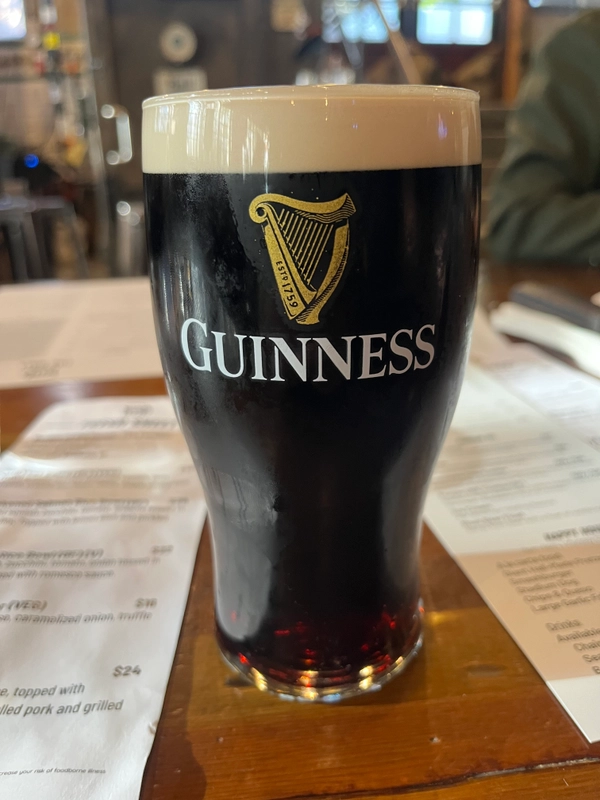 Image of Guinness drink