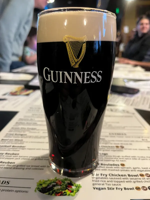 Image of Guinness drink