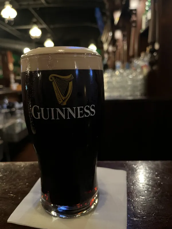 Image of Guinness drink