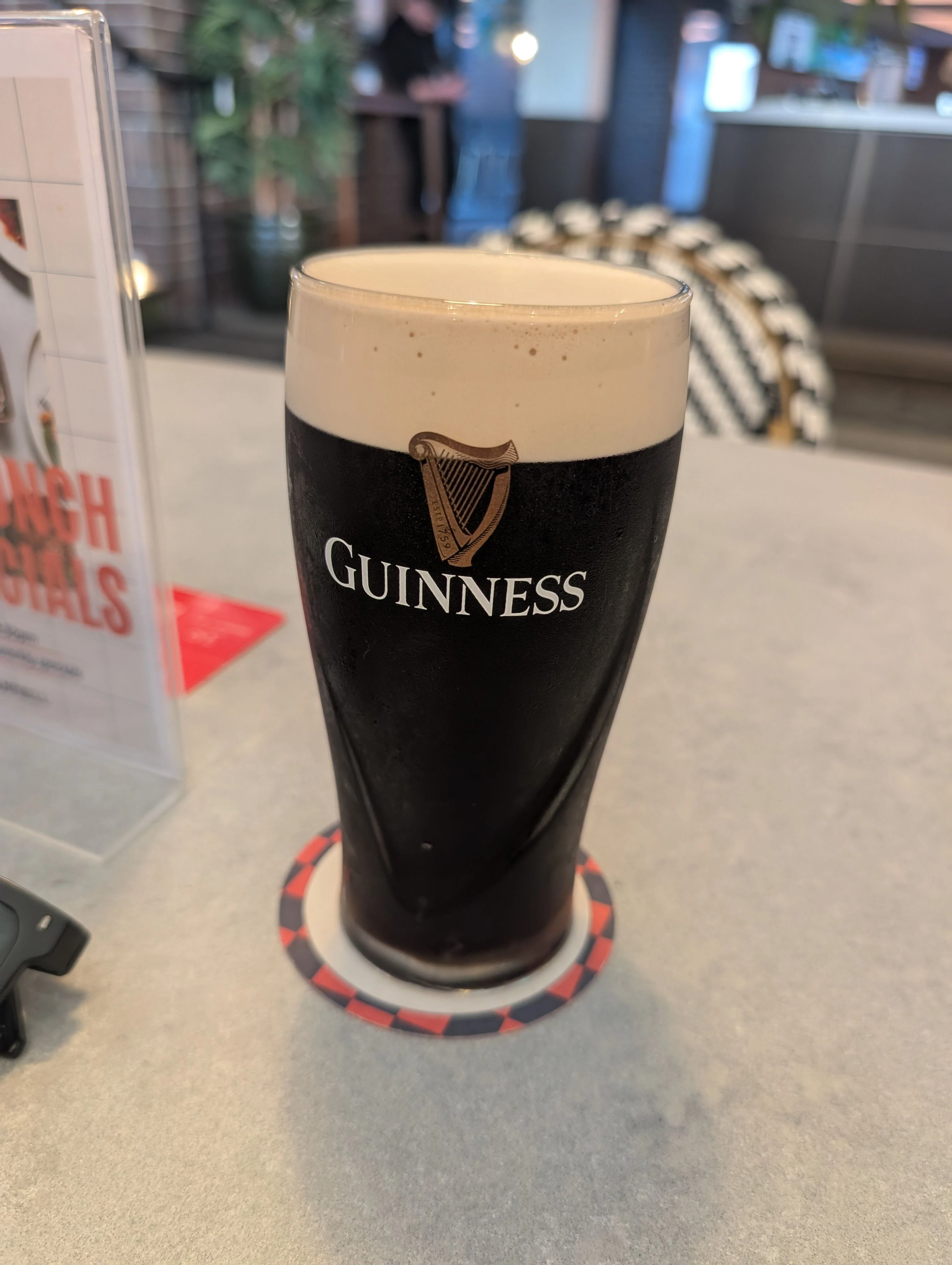 Image of Guinness drink