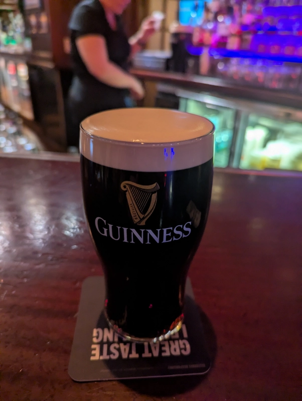 Image of Guinness drink
