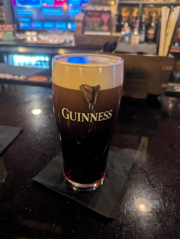 Image of Guinness drink
