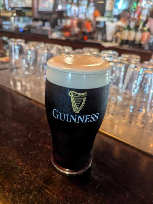 Image of Guinness drink