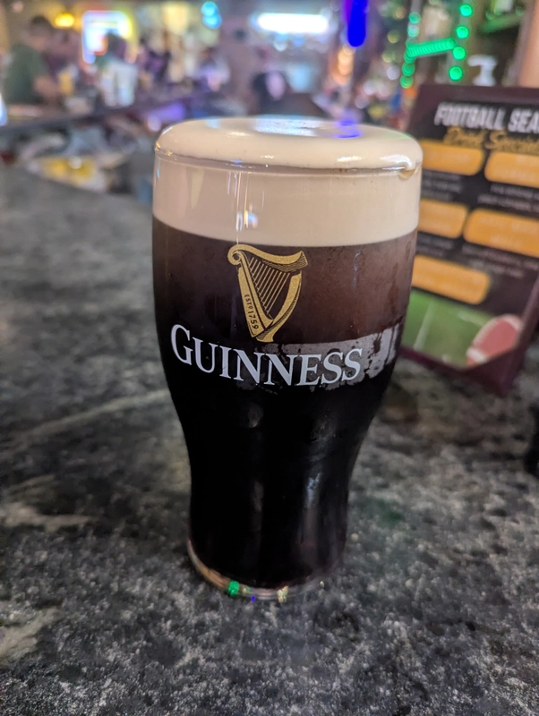 Image of Guinness drink