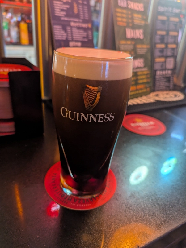 Image of Guinness drink