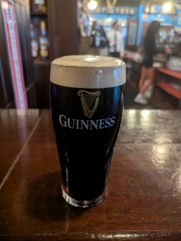 Image of Guinness drink