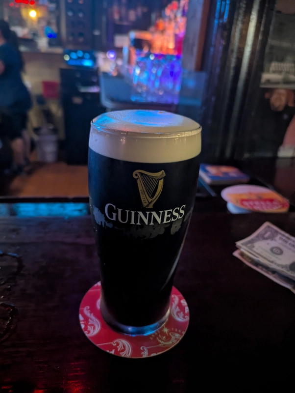 Image of Guinness drink