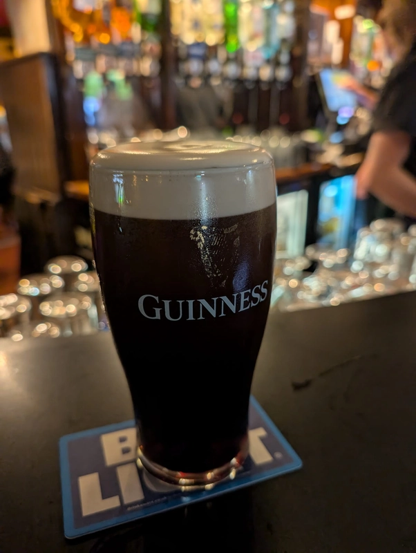 Image of Guinness drink