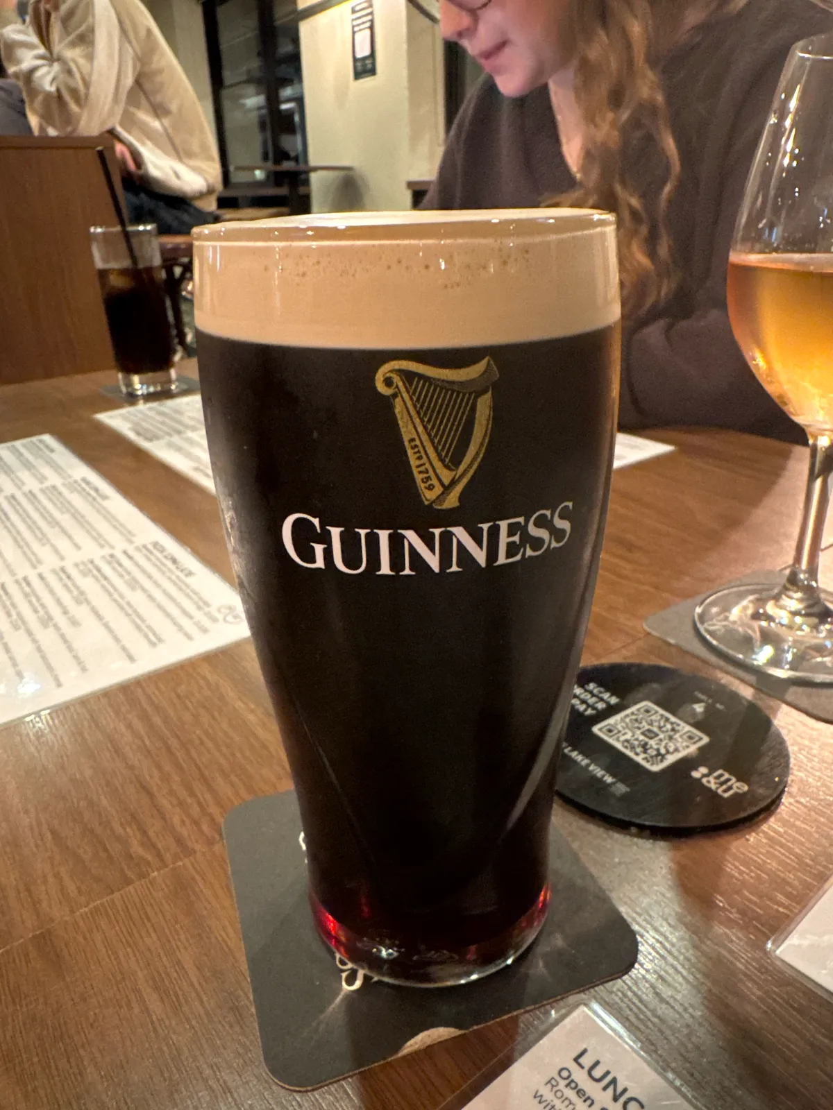 Image of Guinness drink