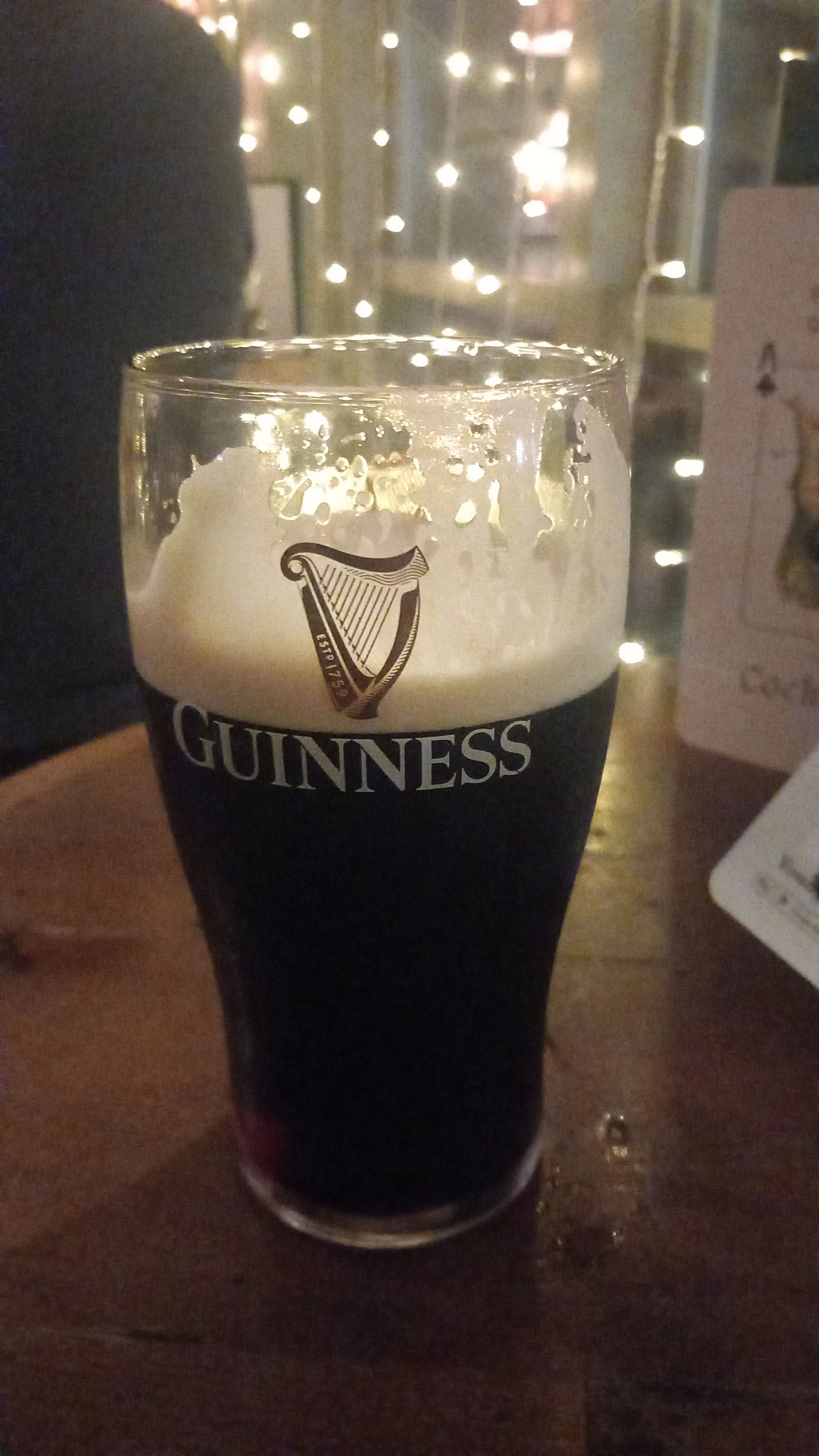 Image of Guinness drink