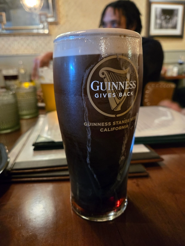 Image of Guinness drink