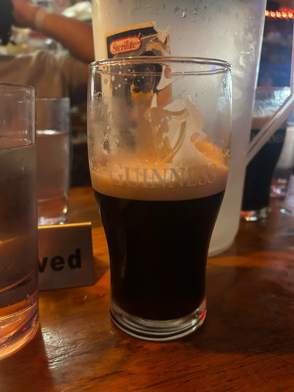 Image of Guinness drink