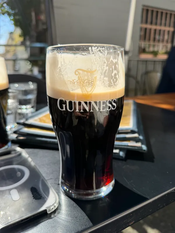 Image of Guinness drink