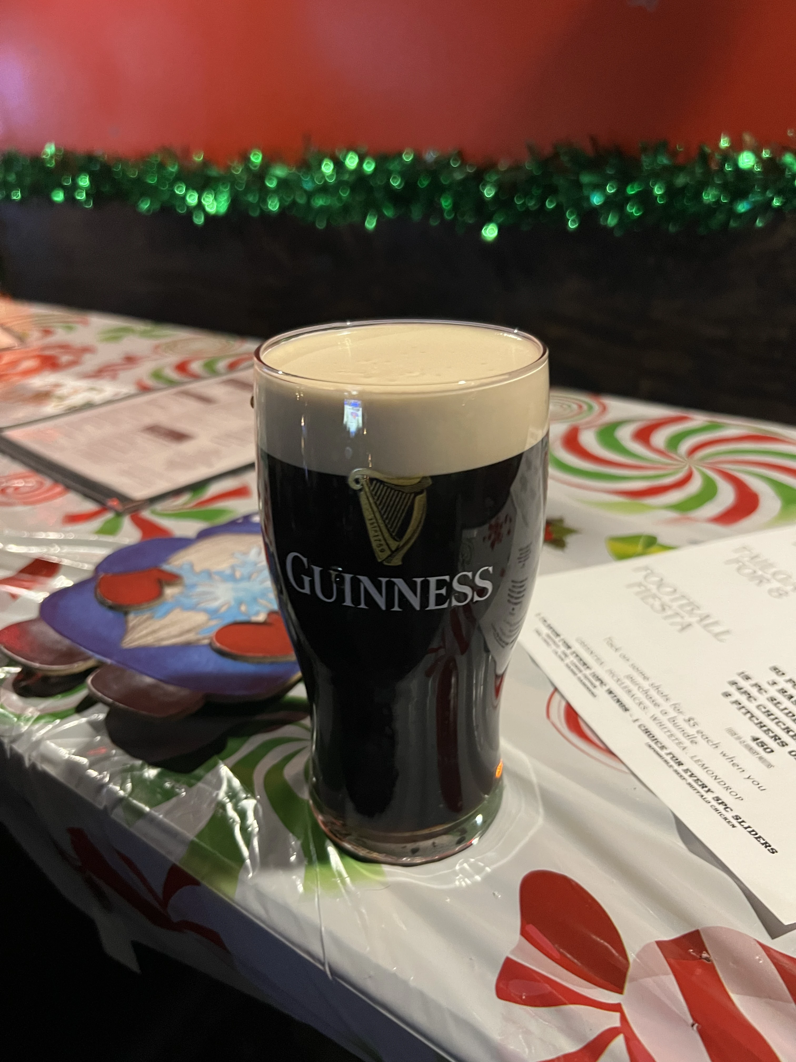 Image of Guinness drink