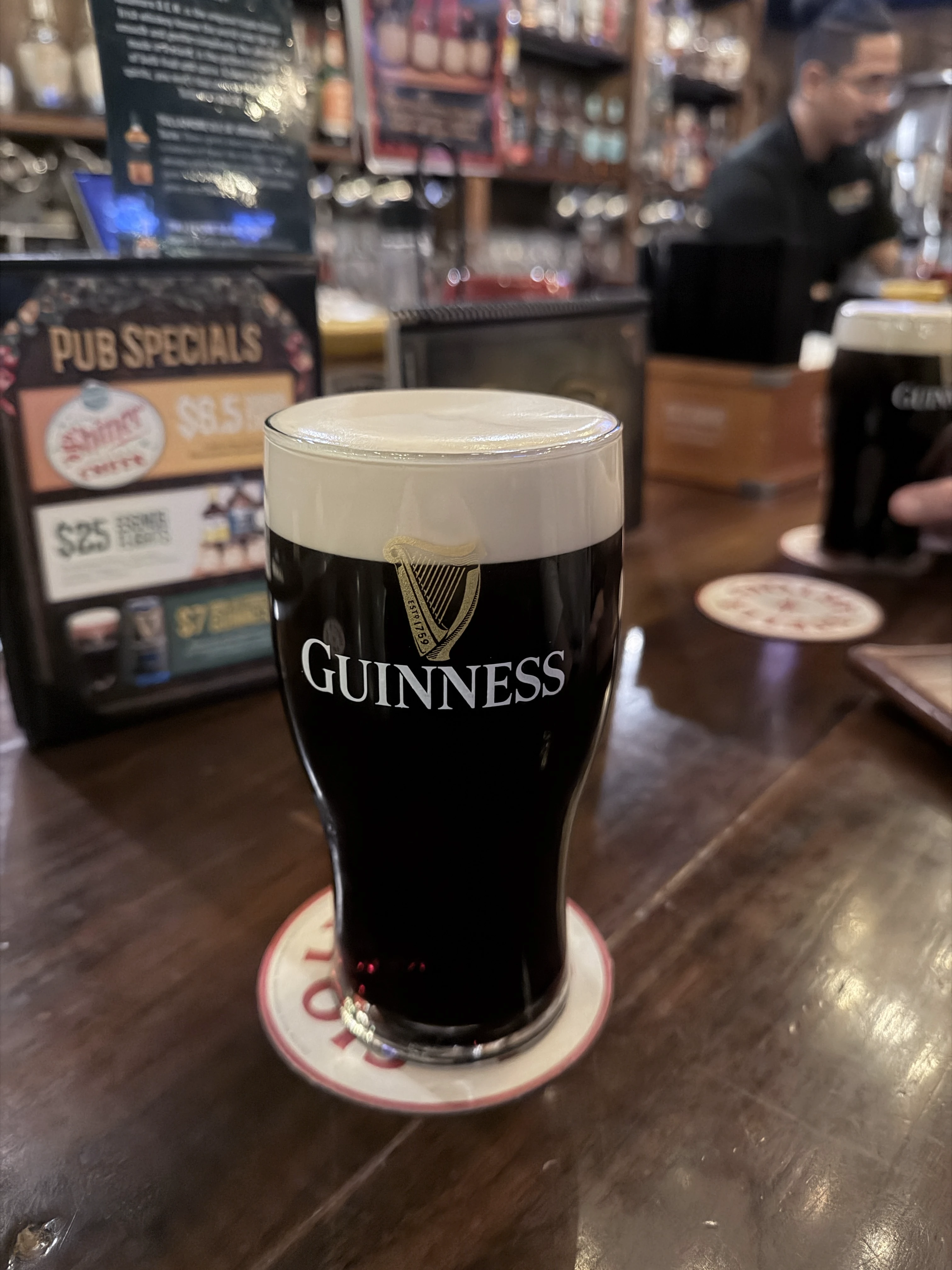 Image of Guinness drink