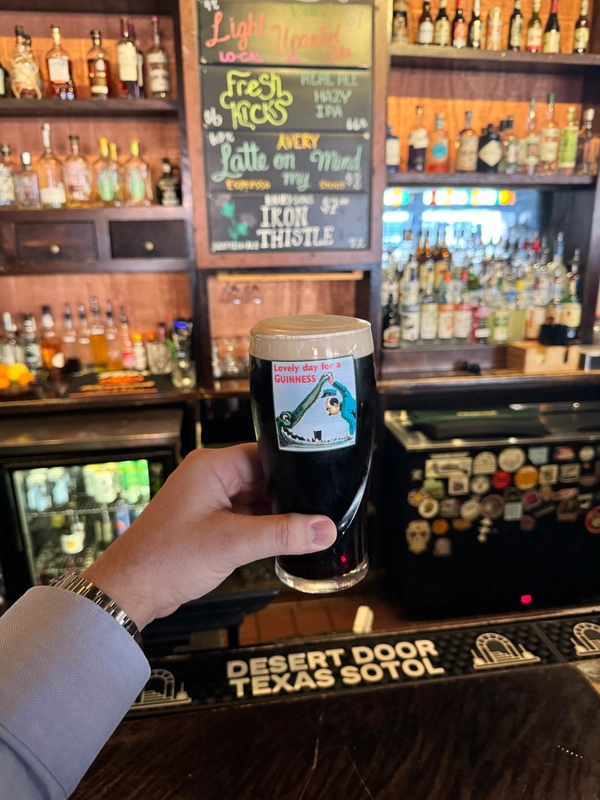Image of Guinness drink