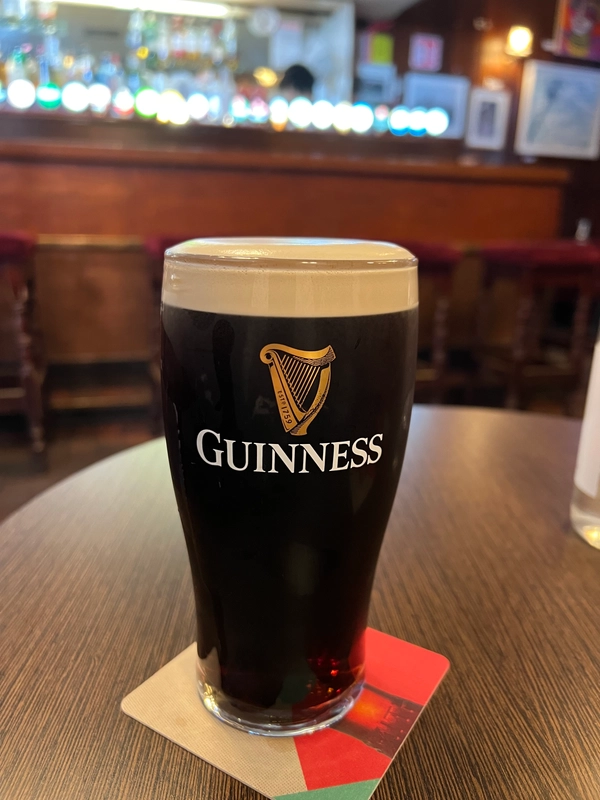 Image of Guinness drink