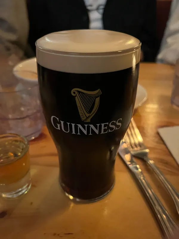 Image of Guinness drink