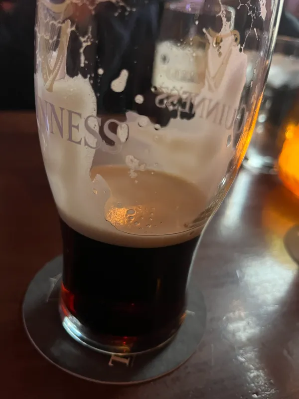 Image of Guinness drink