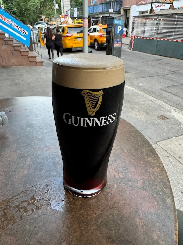 Image of Guinness drink