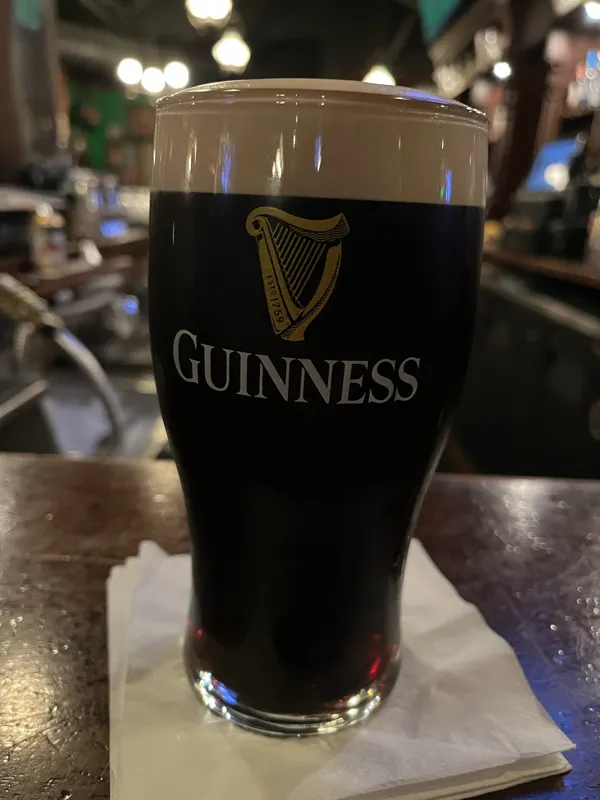 Image of Guinness drink
