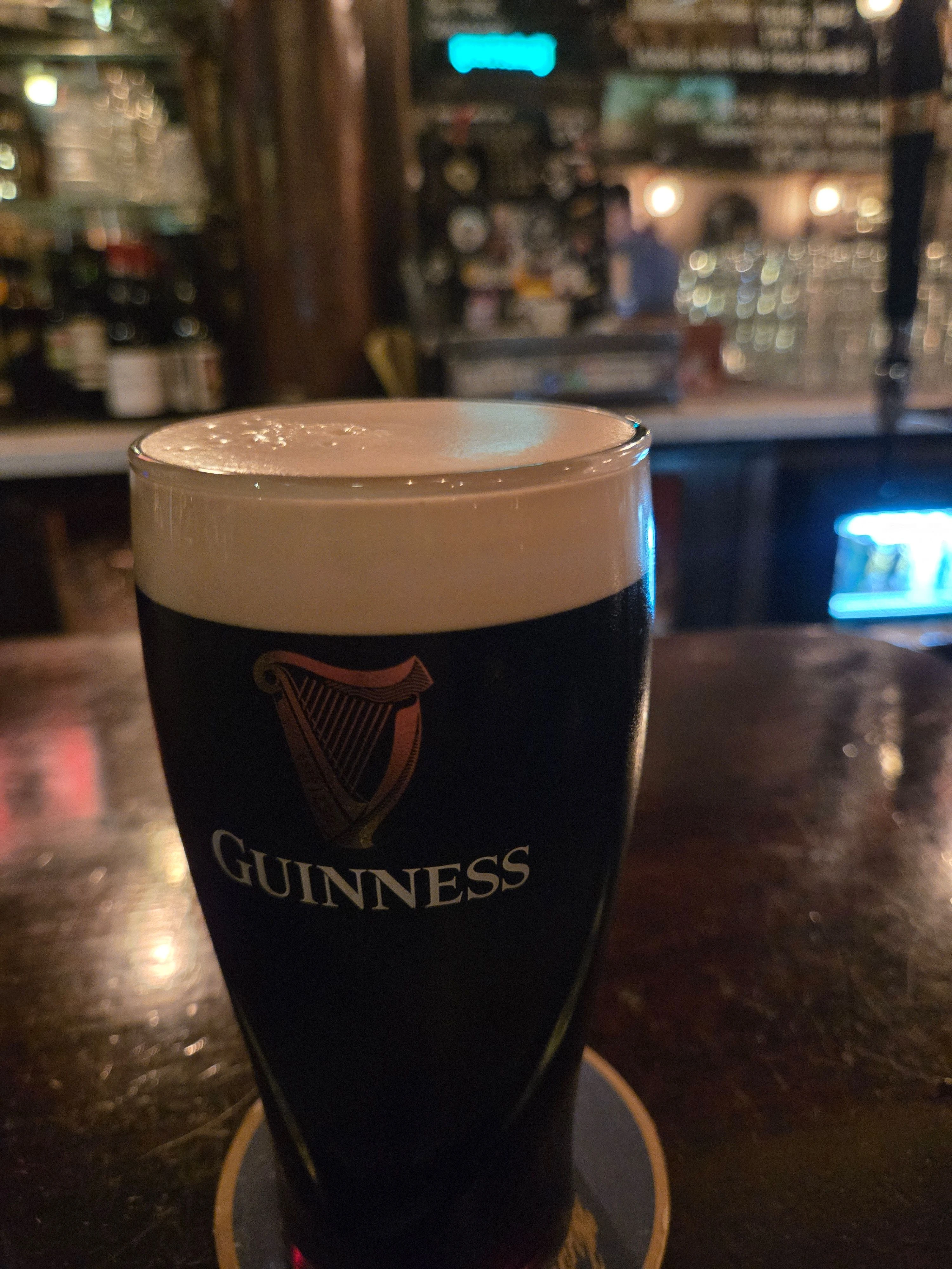 Image of Guinness drink