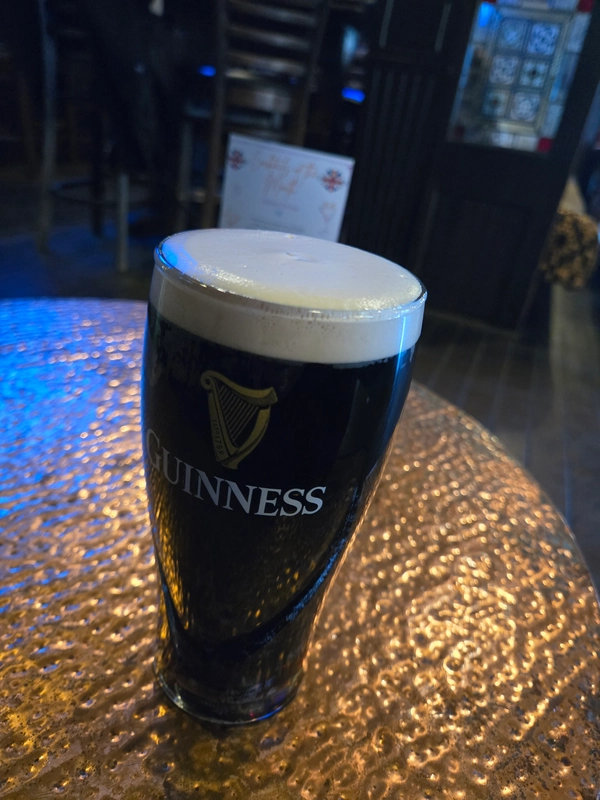 Image of Guinness drink