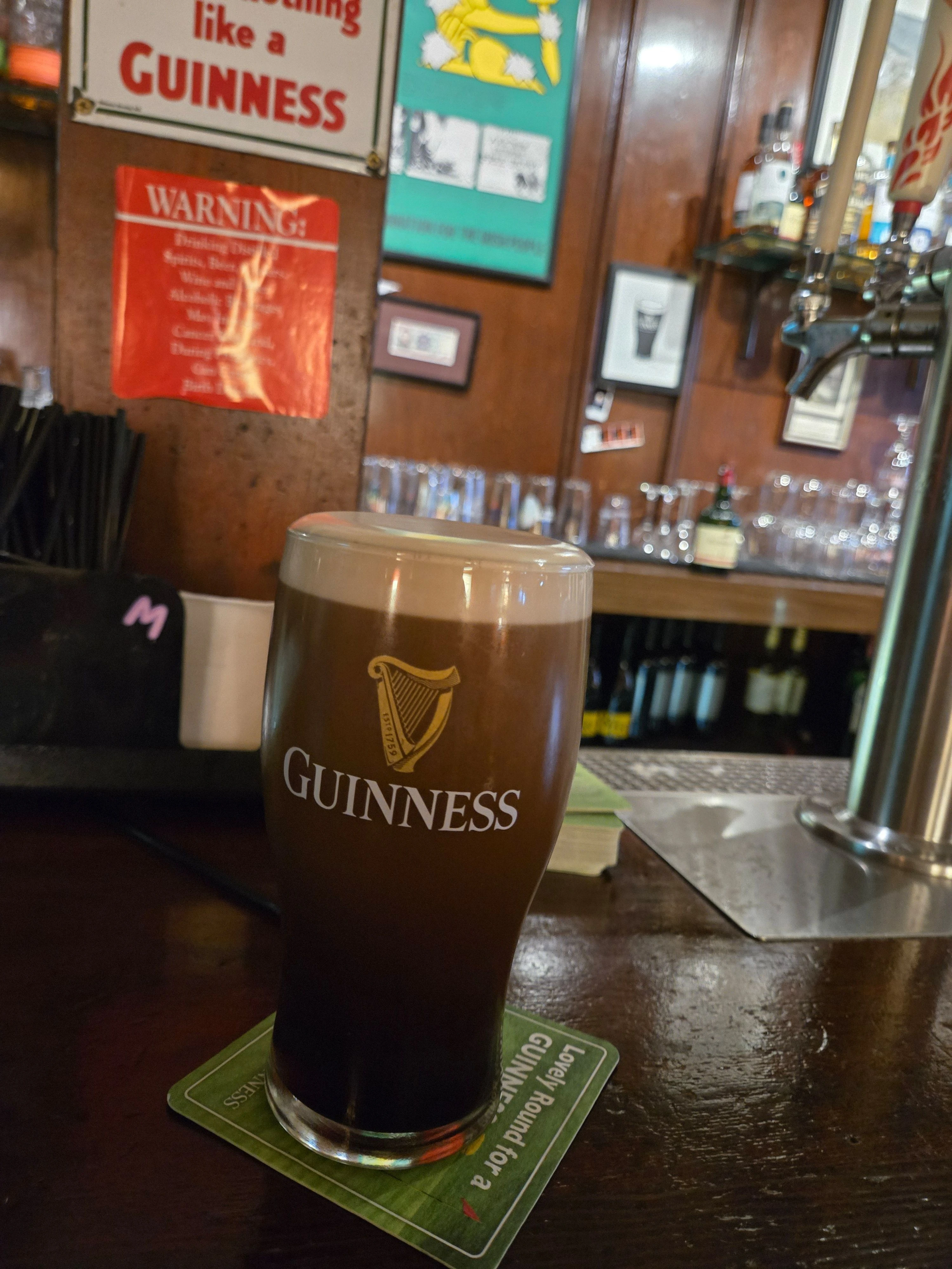 Image of Guinness drink