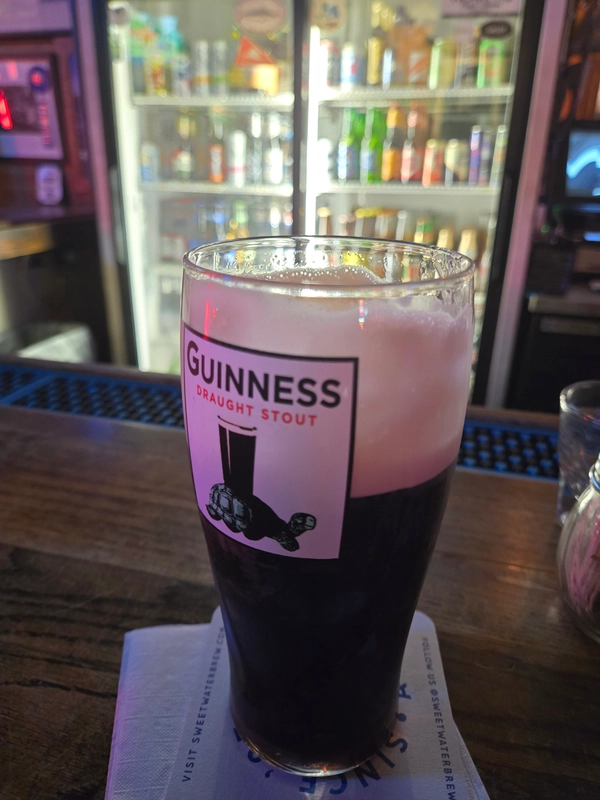 Image of Guinness drink