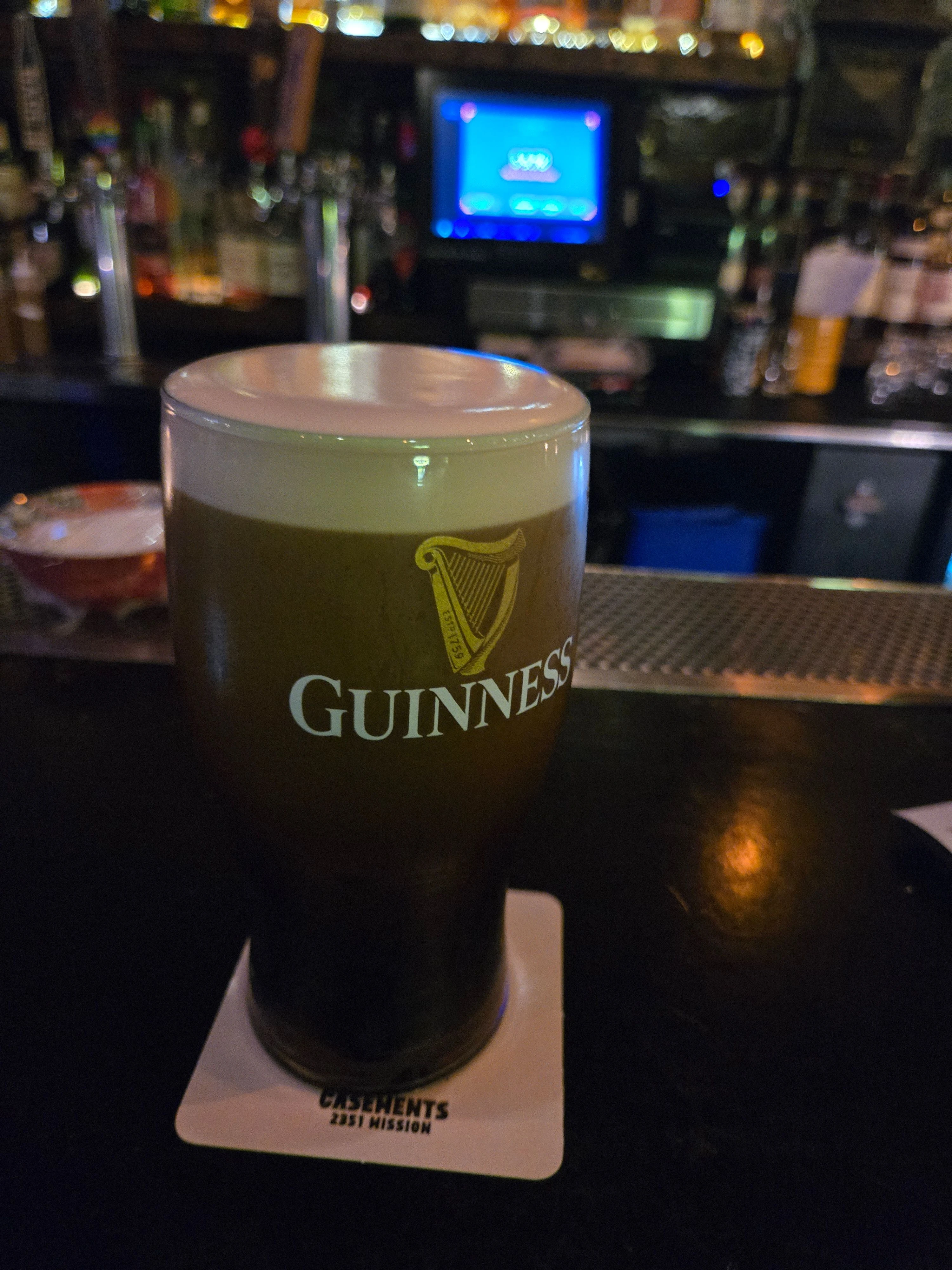 Image of Guinness drink
