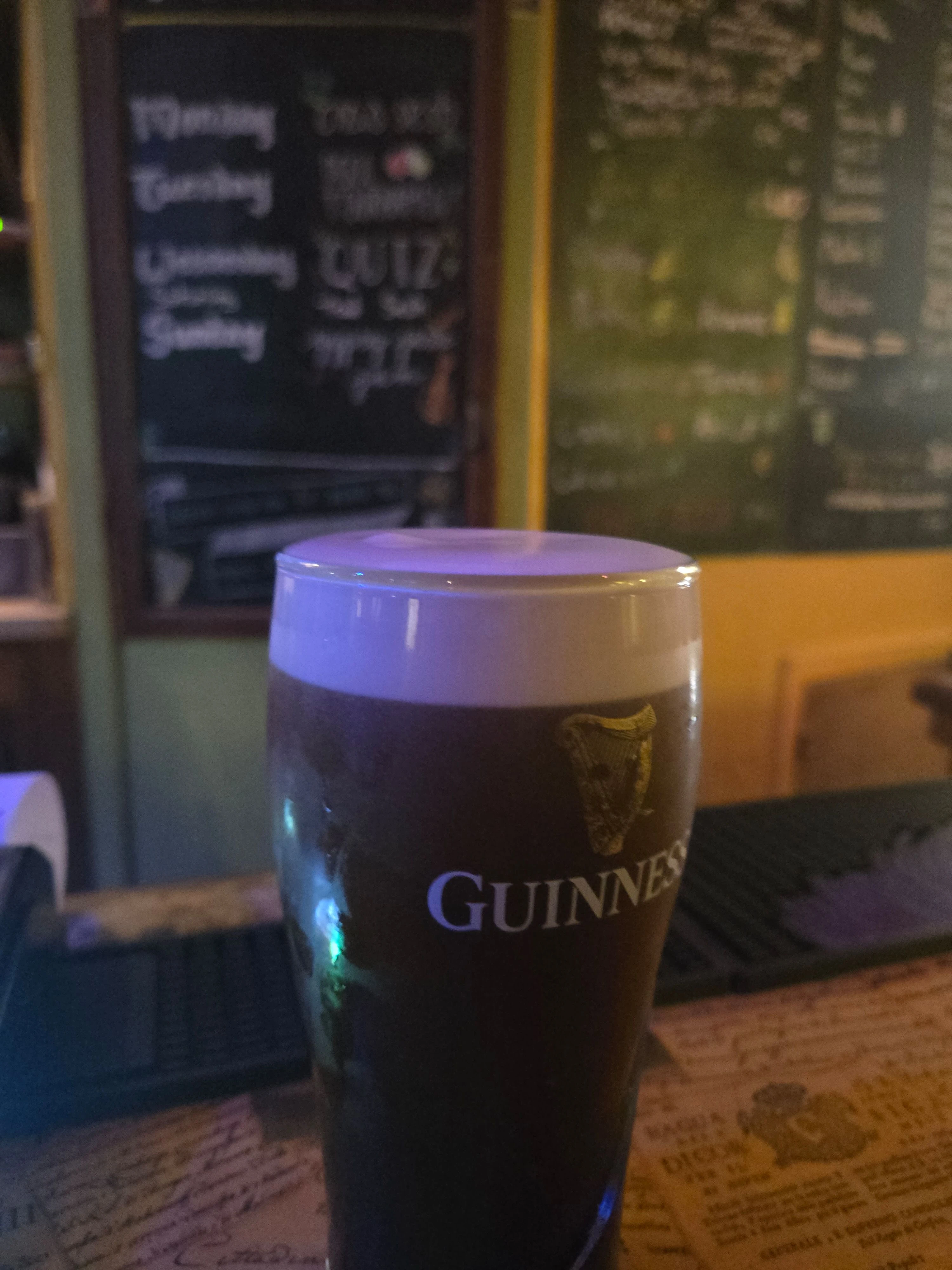 Image of Guinness drink