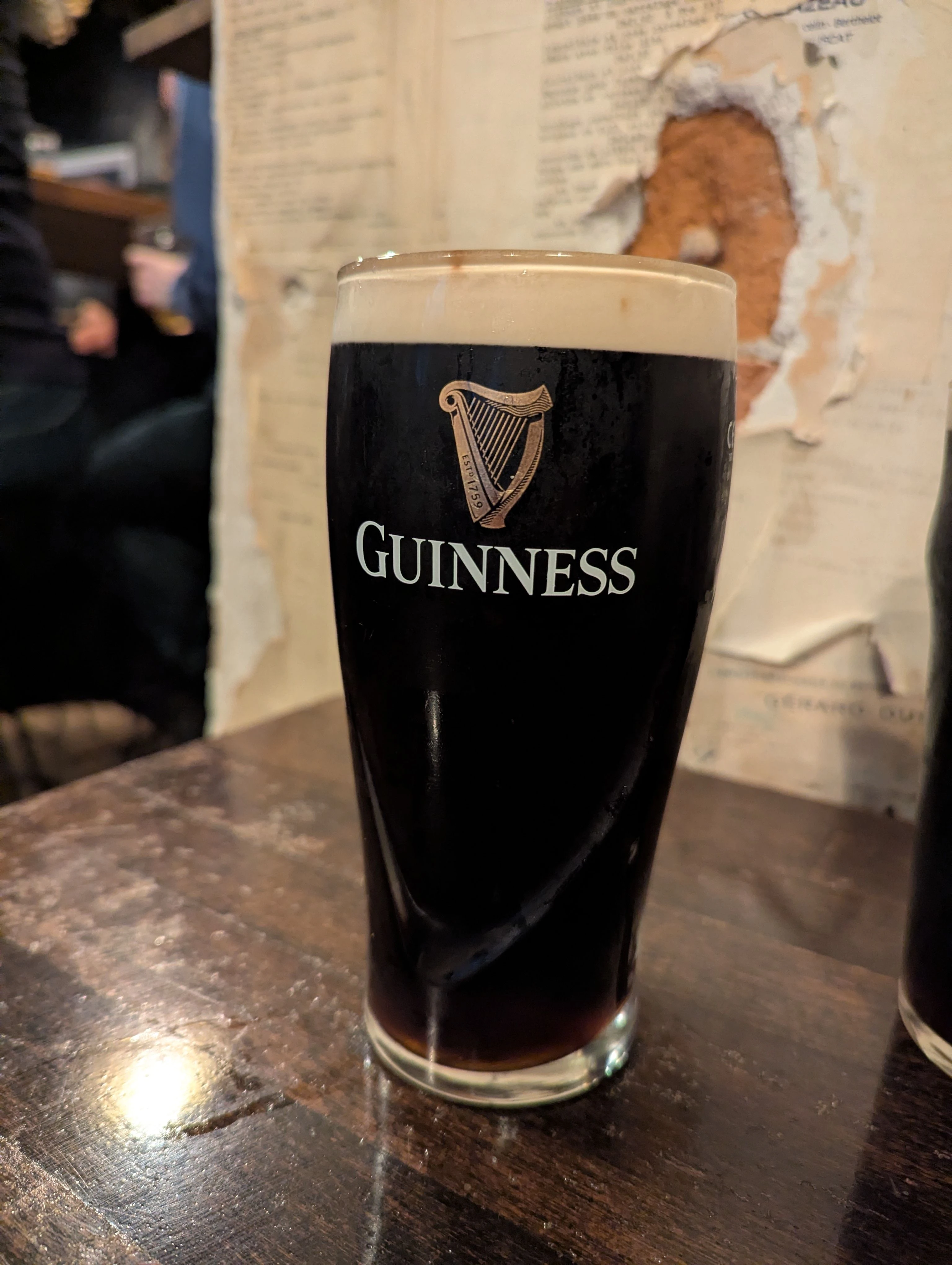 Image of Guinness drink