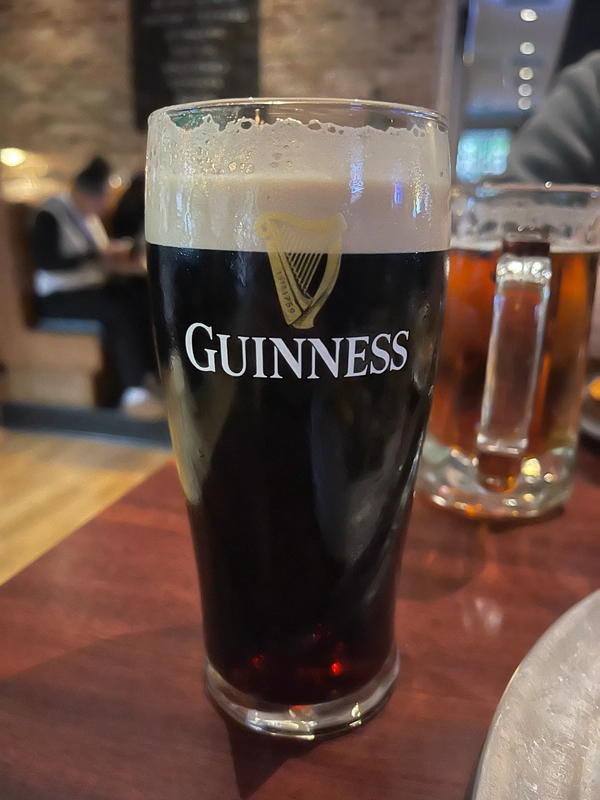 Image of Guinness drink