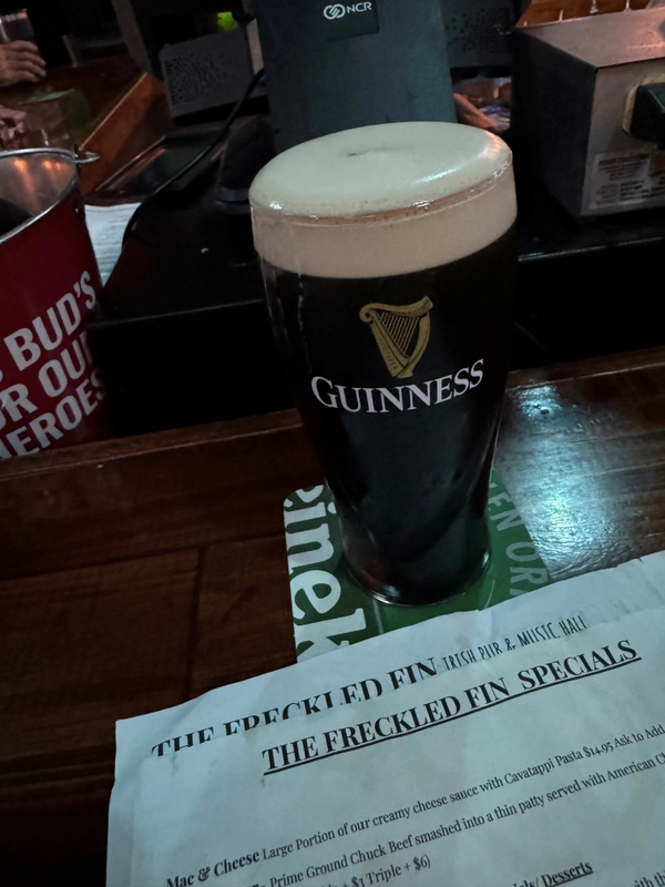 Image of Guinness drink