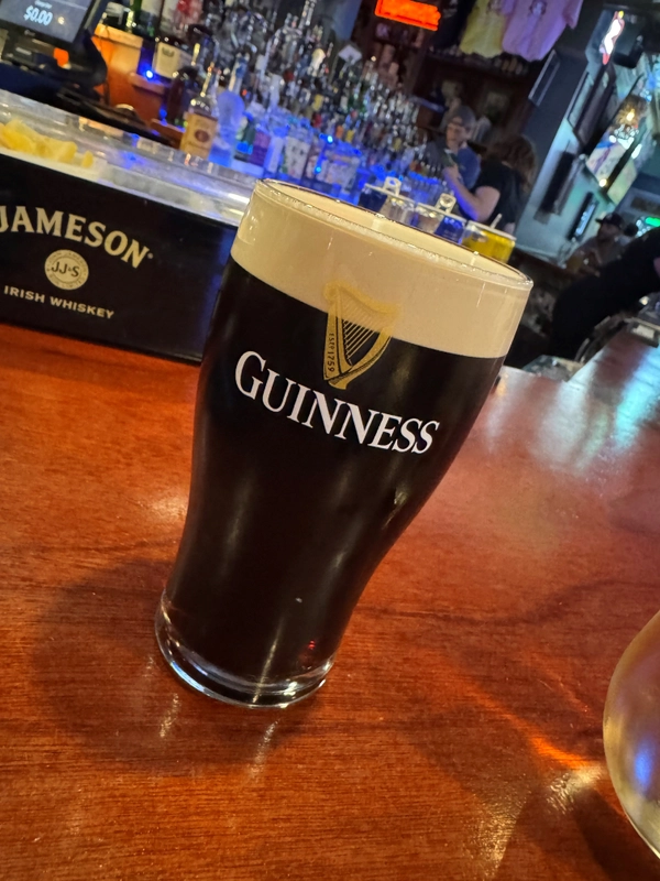 Image of Guinness drink