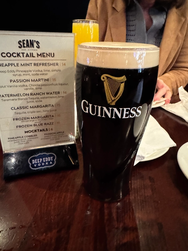 Image of Guinness drink