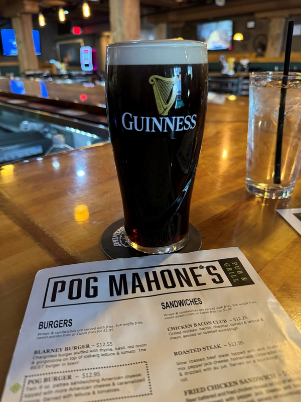Image of Guinness drink